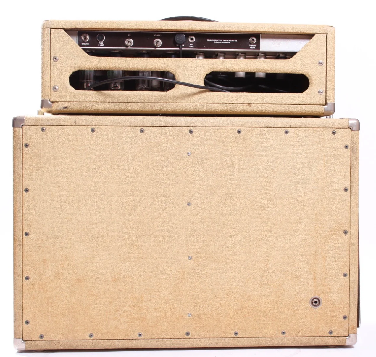 1962 Fender Showman 12 JBL 6G14 export blond oxblood - Image 18