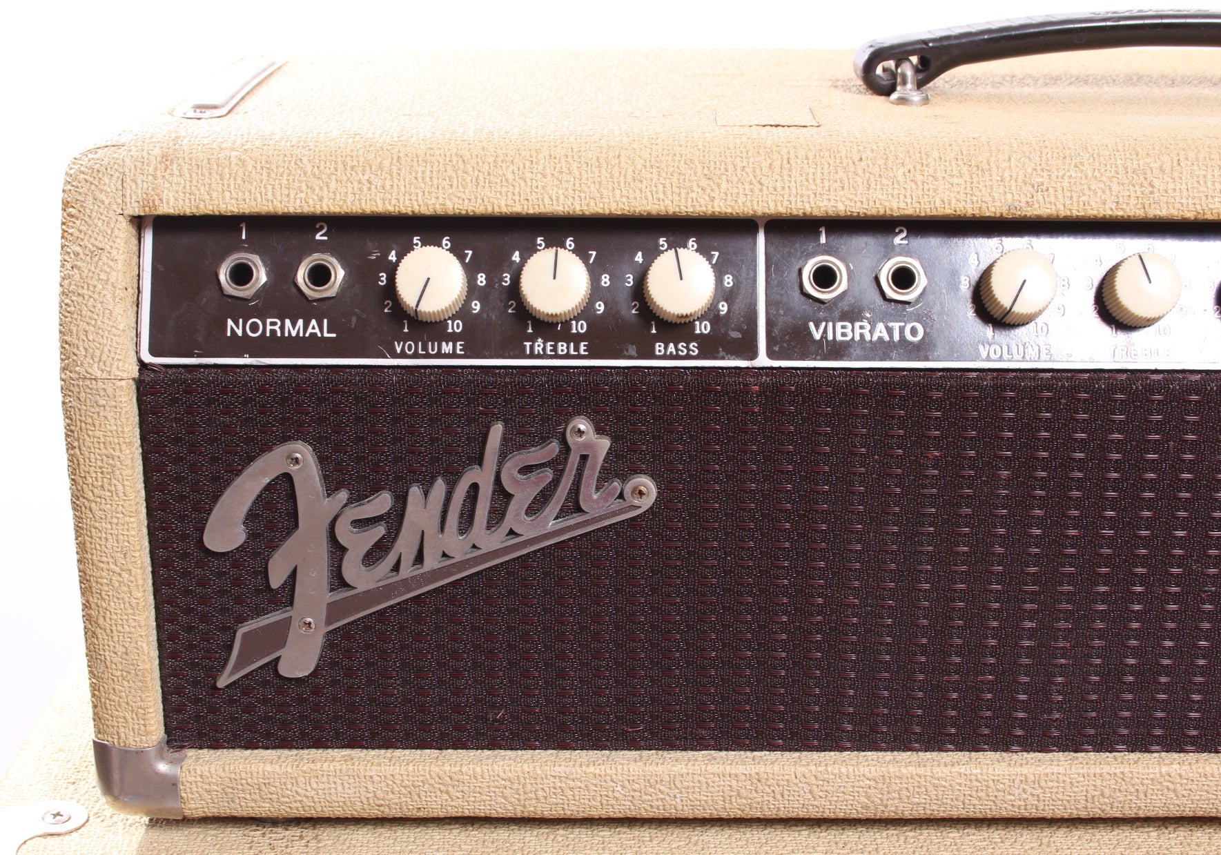 1962 Fender Showman 12 JBL 6G14 export blond oxblood - Image 6