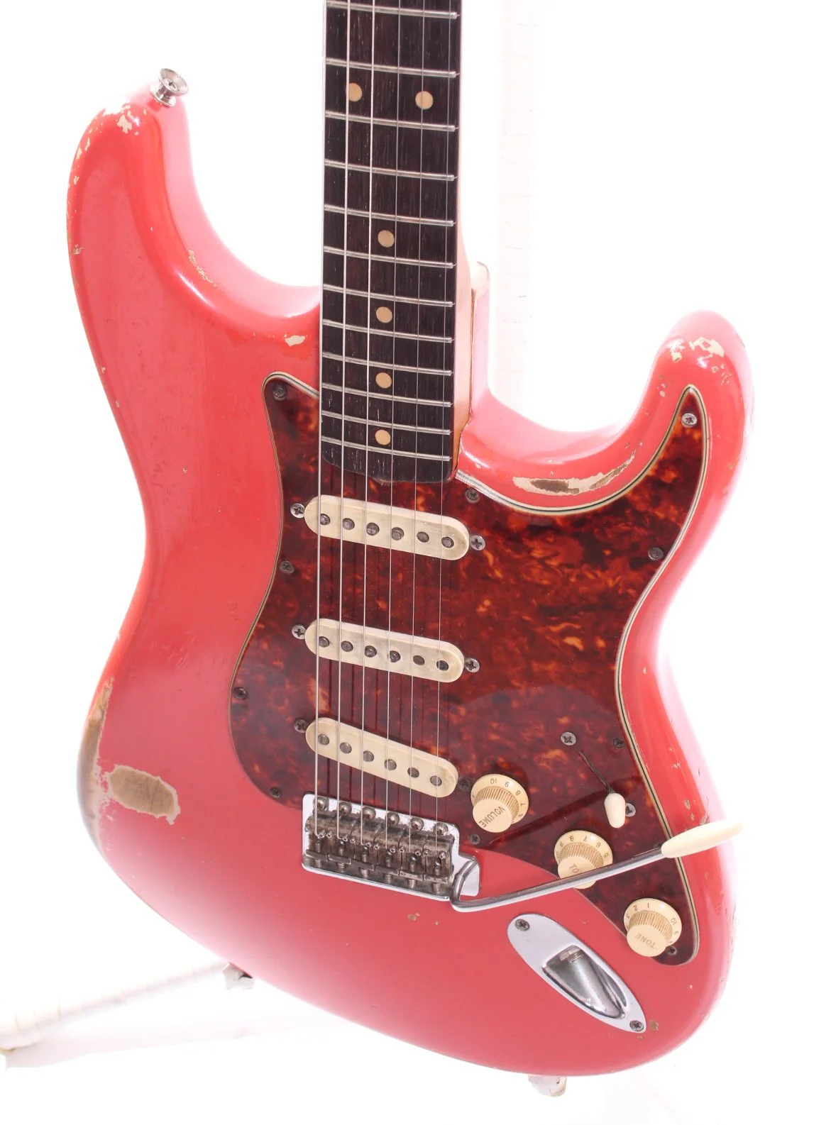 1962 Fender Stratocaster fiesta red - Image 3
