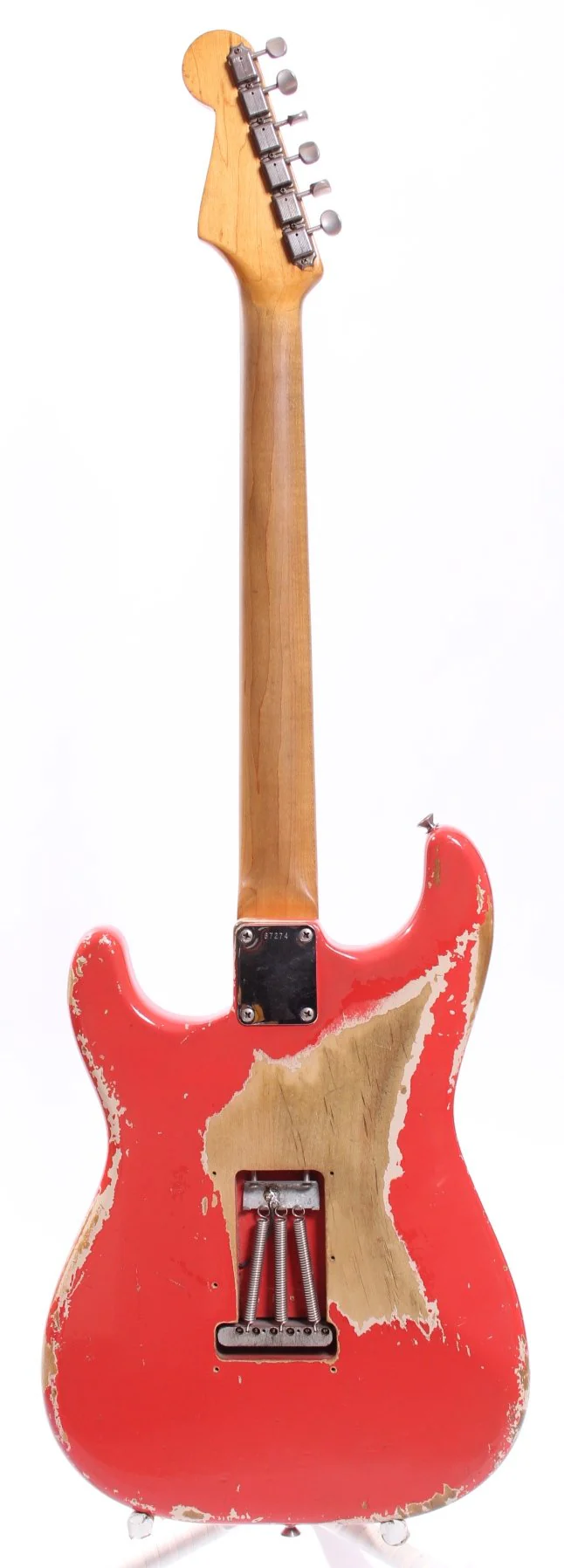 1962 Fender Stratocaster fiesta red - Image 6