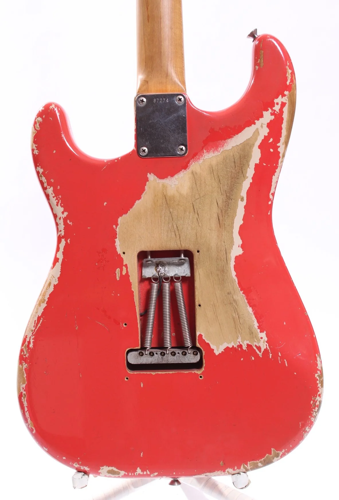 1962 Fender Stratocaster fiesta red - Image 7