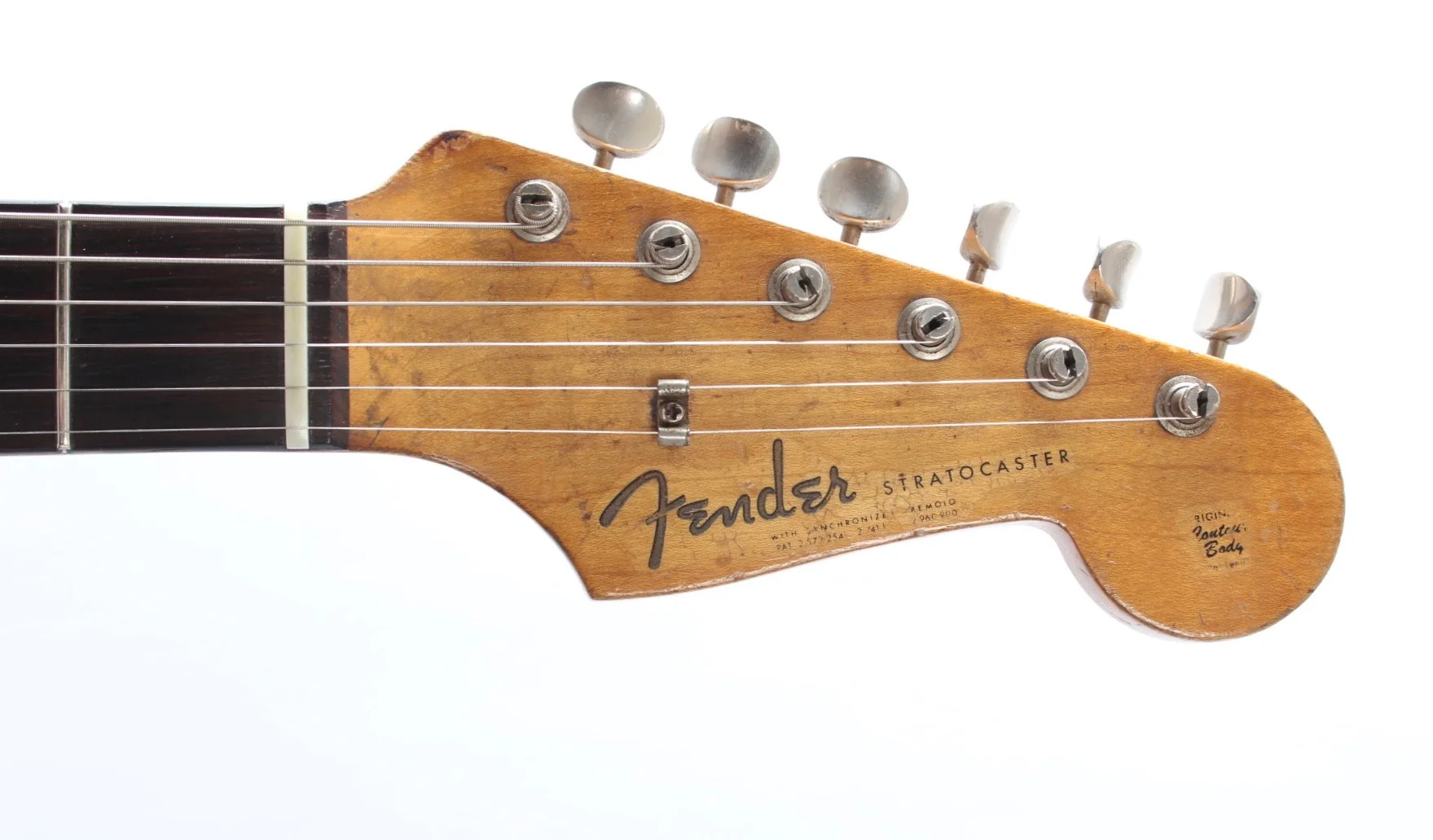 1962 Fender Stratocaster olympic white - Image 5