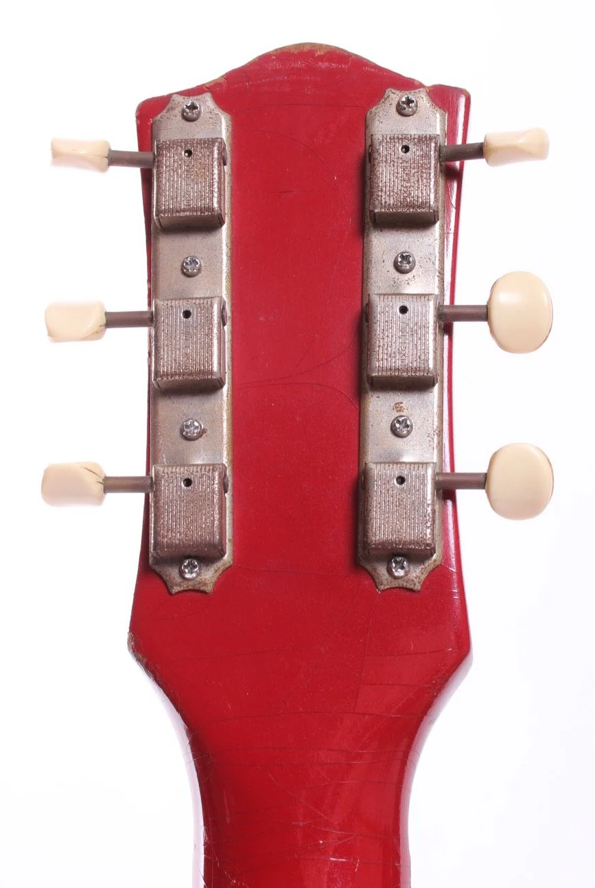 1962 Gretsch Corvette Twist 6109 peppermint red - Image 10