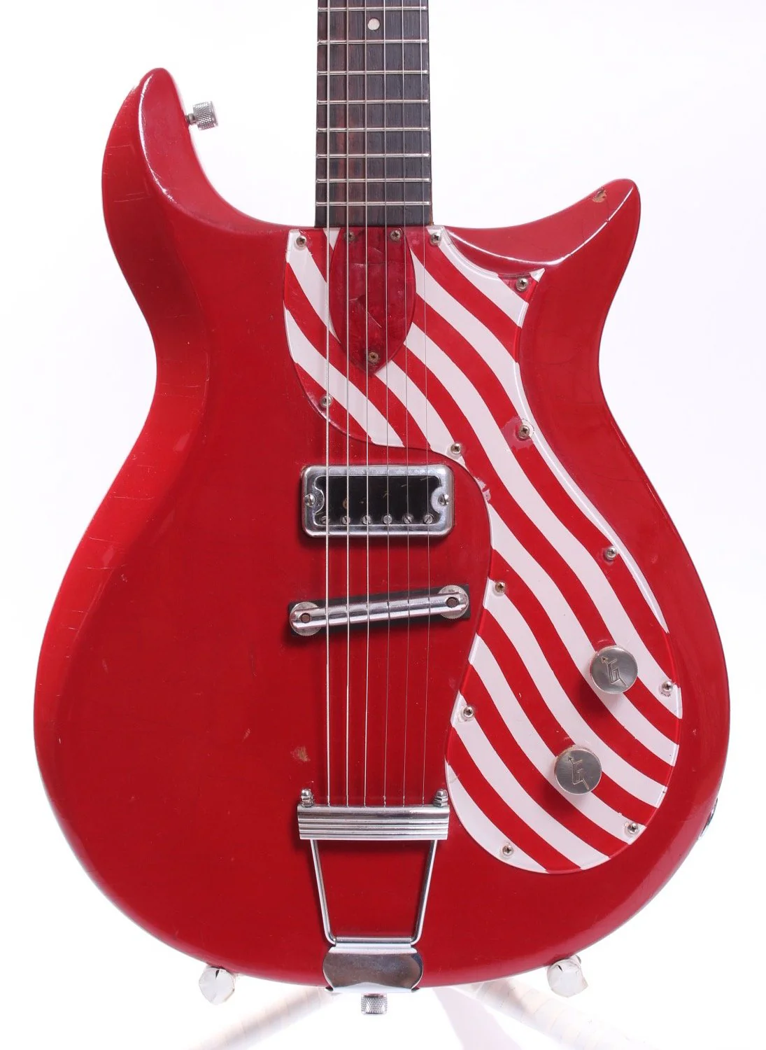 1962 Gretsch Corvette Twist 6109 peppermint red - Image 2