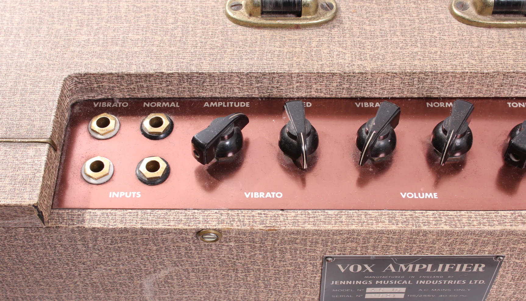 1962 Vox AC10 single 1x10" fawn - Image 4