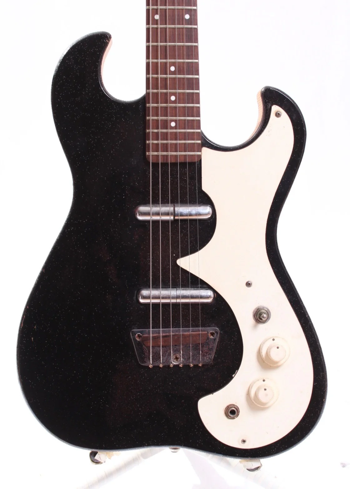 1963 Silvertone 1449 Amp-in-Case black sparkle - Image 2