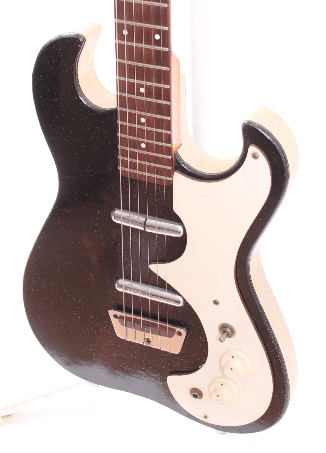 1963 Silvertone 1449 Amp-in-Case black sparkle - Image 3