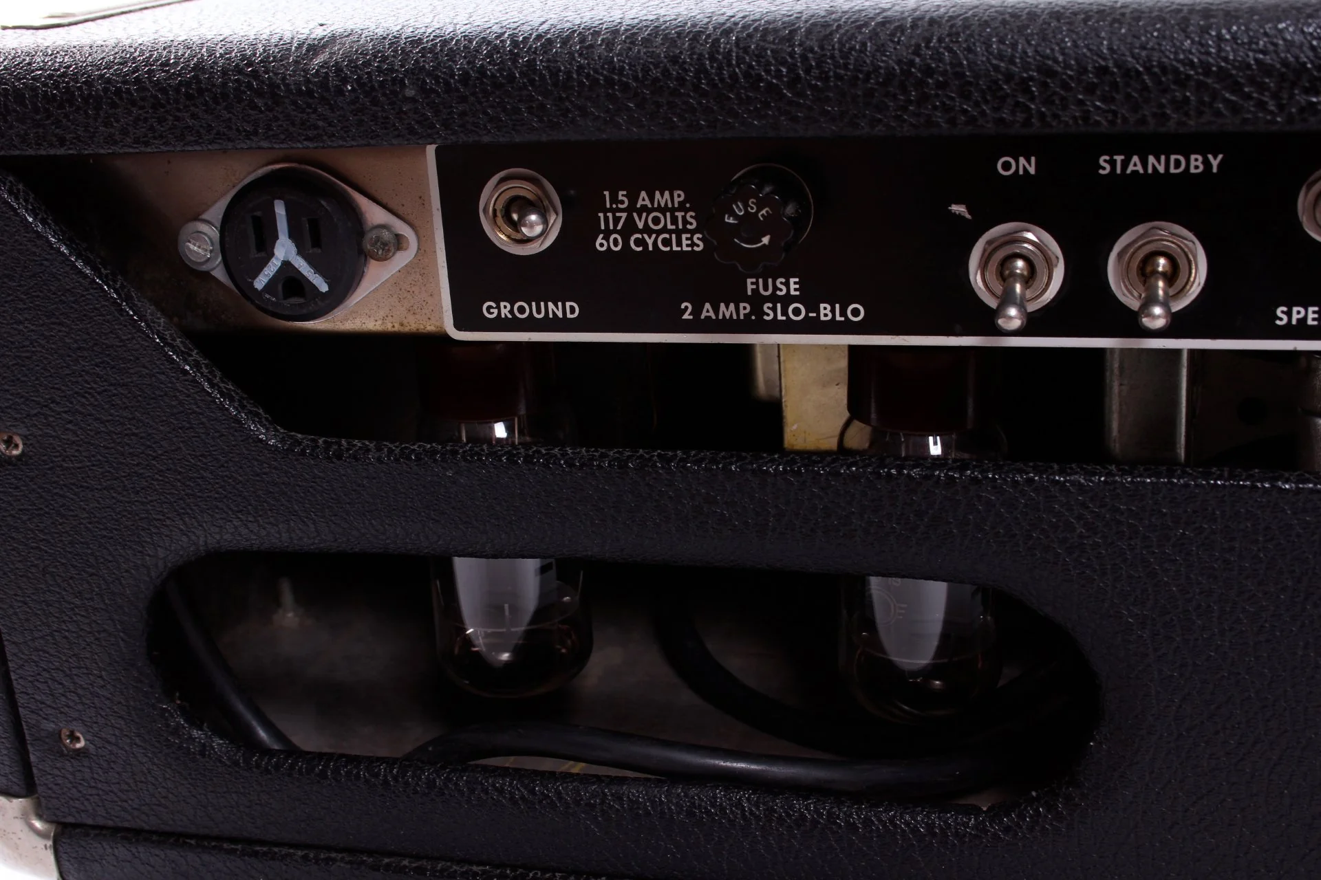1964 Fender Bandmaster Amp Head - Image 5