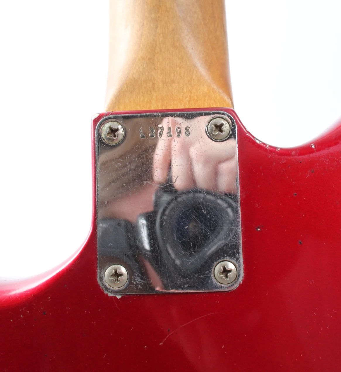 1964 Fender Jaguar candy apple red - Image 11