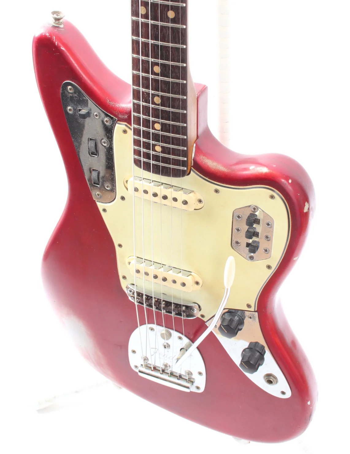 1964 Fender Jaguar candy apple red - Image 3