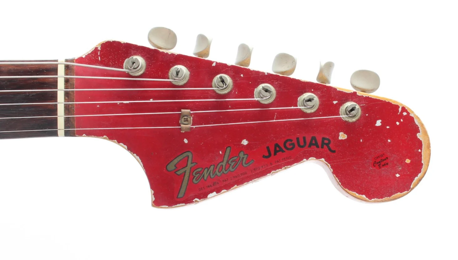 1964 Fender Jaguar candy apple red - Image 5