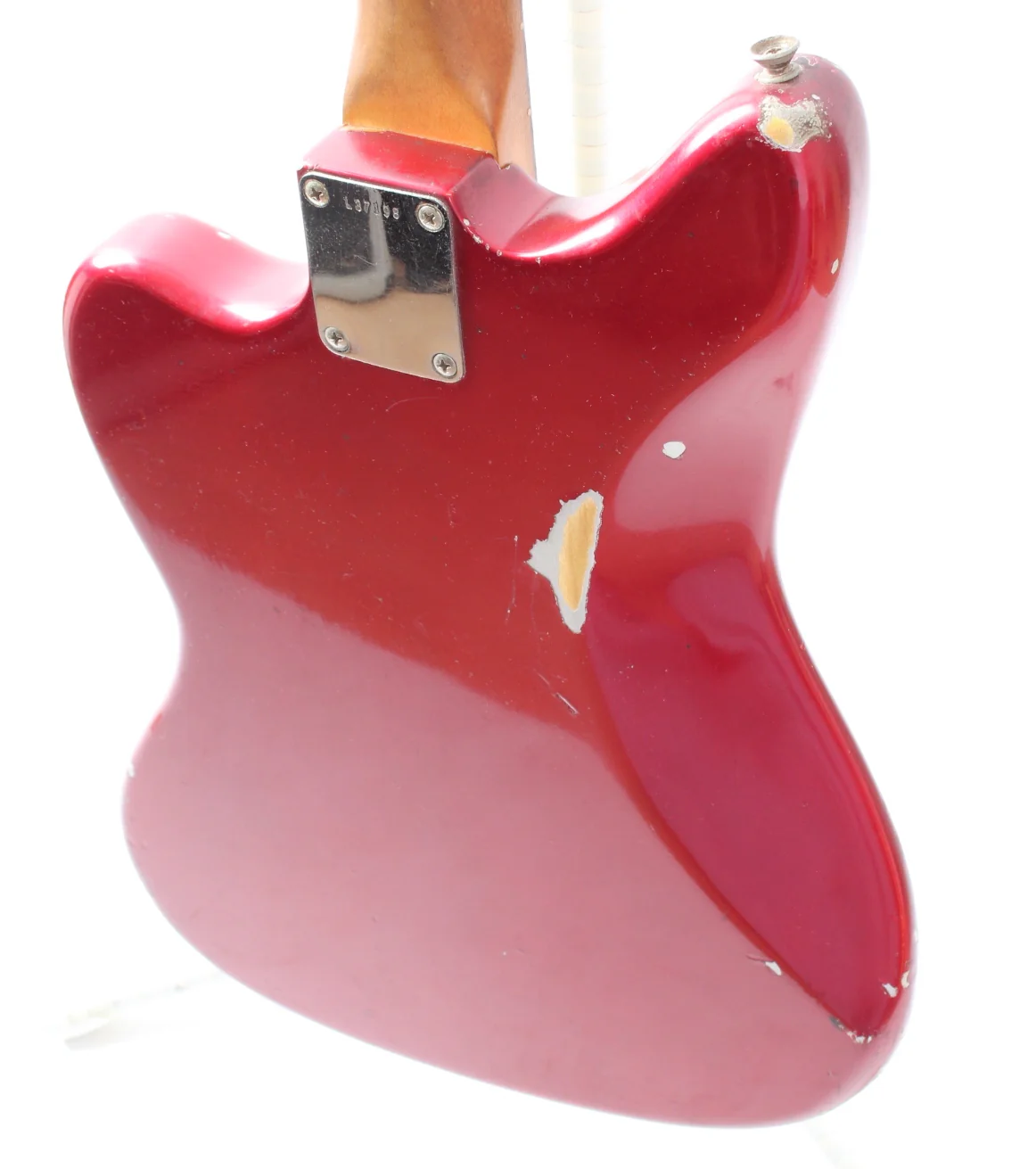 1964 Fender Jaguar candy apple red - Image 8