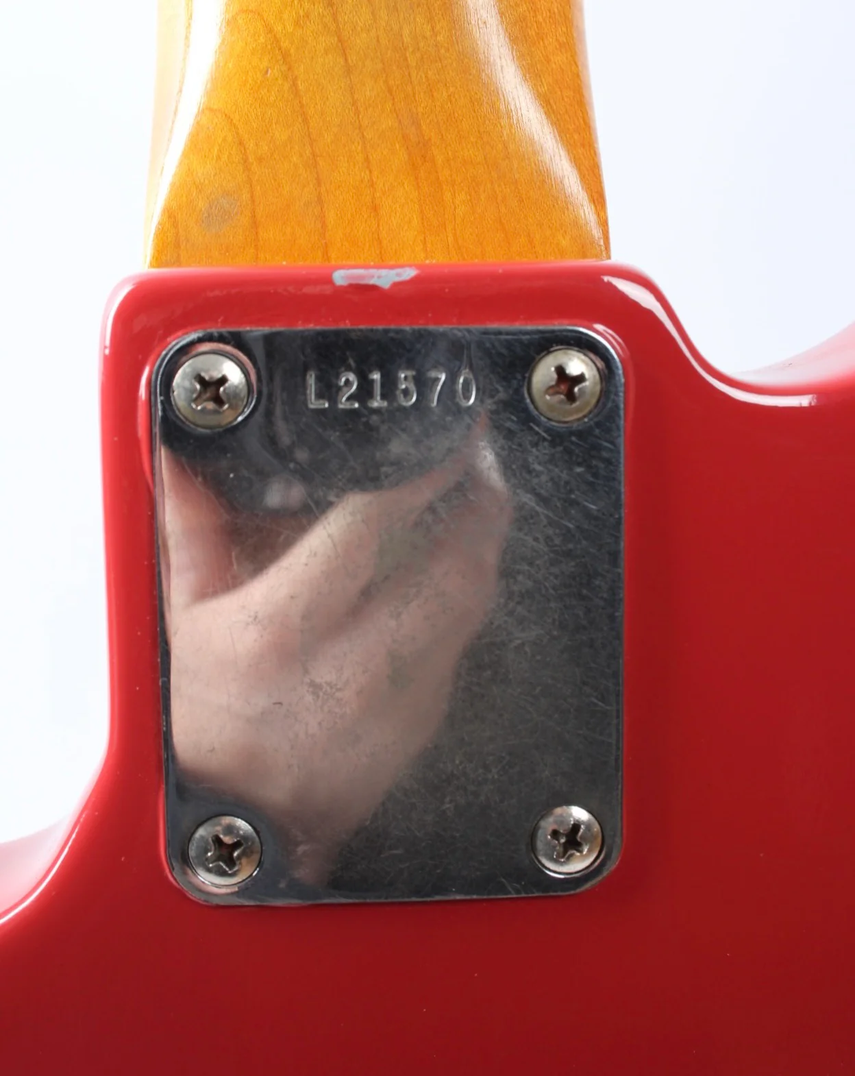 1964 Fender Jazz Bass fiesta red - Image 11