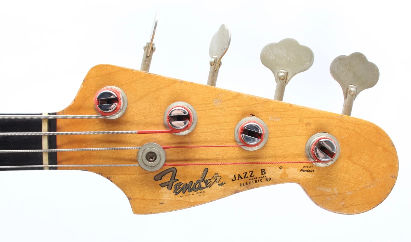 1964 Fender Jazz Bass fiesta red - Image 5