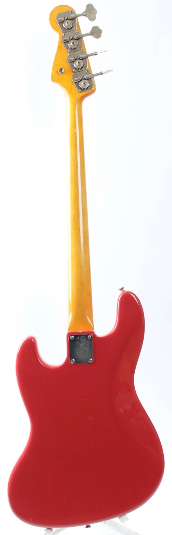 1964 Fender Jazz Bass fiesta red - Image 6