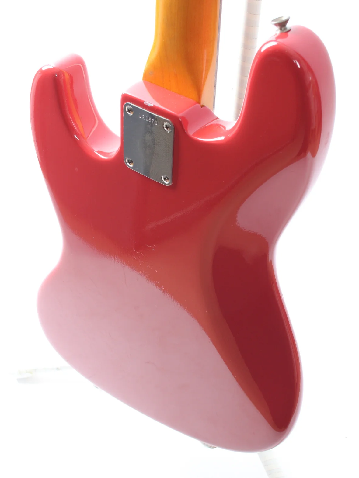 1964 Fender Jazz Bass fiesta red - Image 8