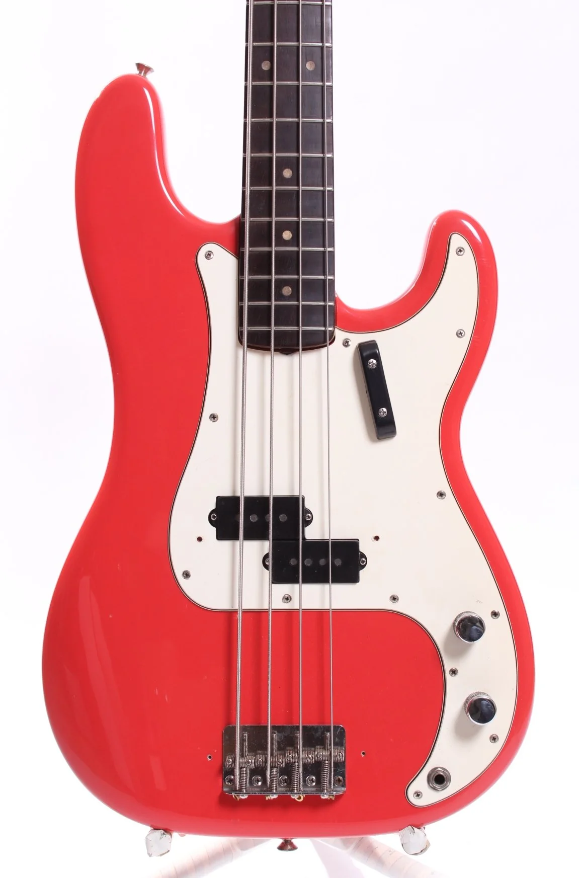 1964 Fender Precision Bass fiesta red - Image 2