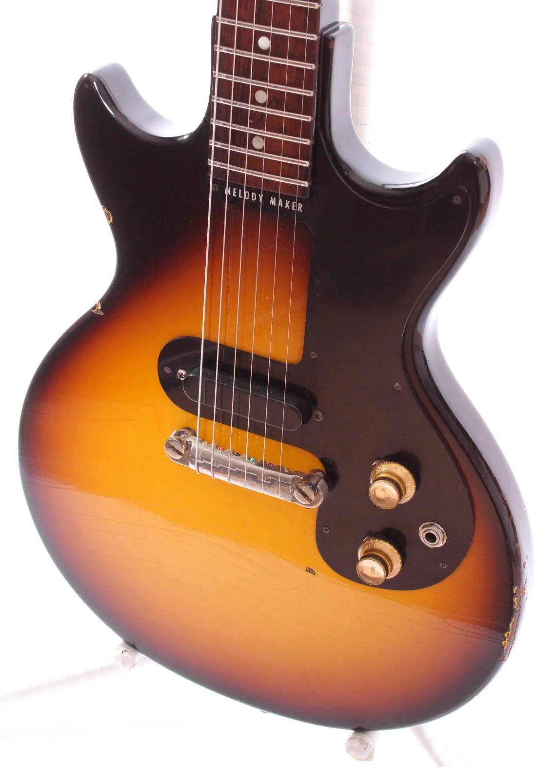 1964 Gibson Double Cutaway Melody Maker sunburst - Image 3