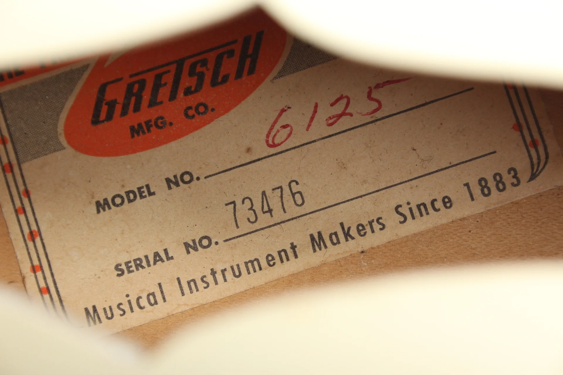 1964 Gretsch Single Anniversary 6125 jaguar tan - Image 11