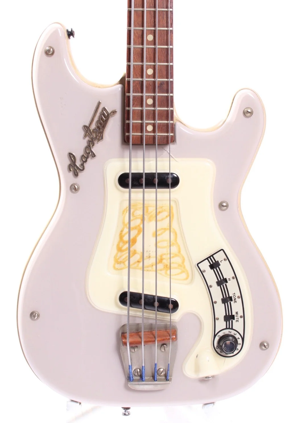 1964 Hagstrom Kent Bass lilac - Image 2