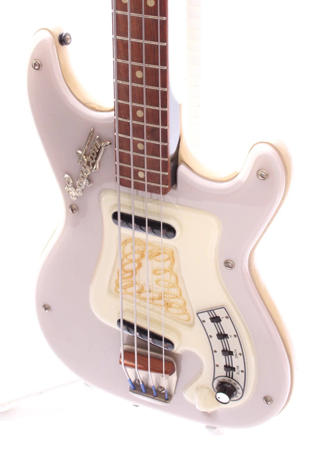 1964 Hagstrom Kent Bass lilac - Image 3