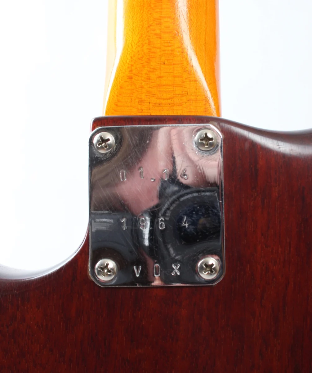 1964 Vox Soundcaster brown stain - Image 11