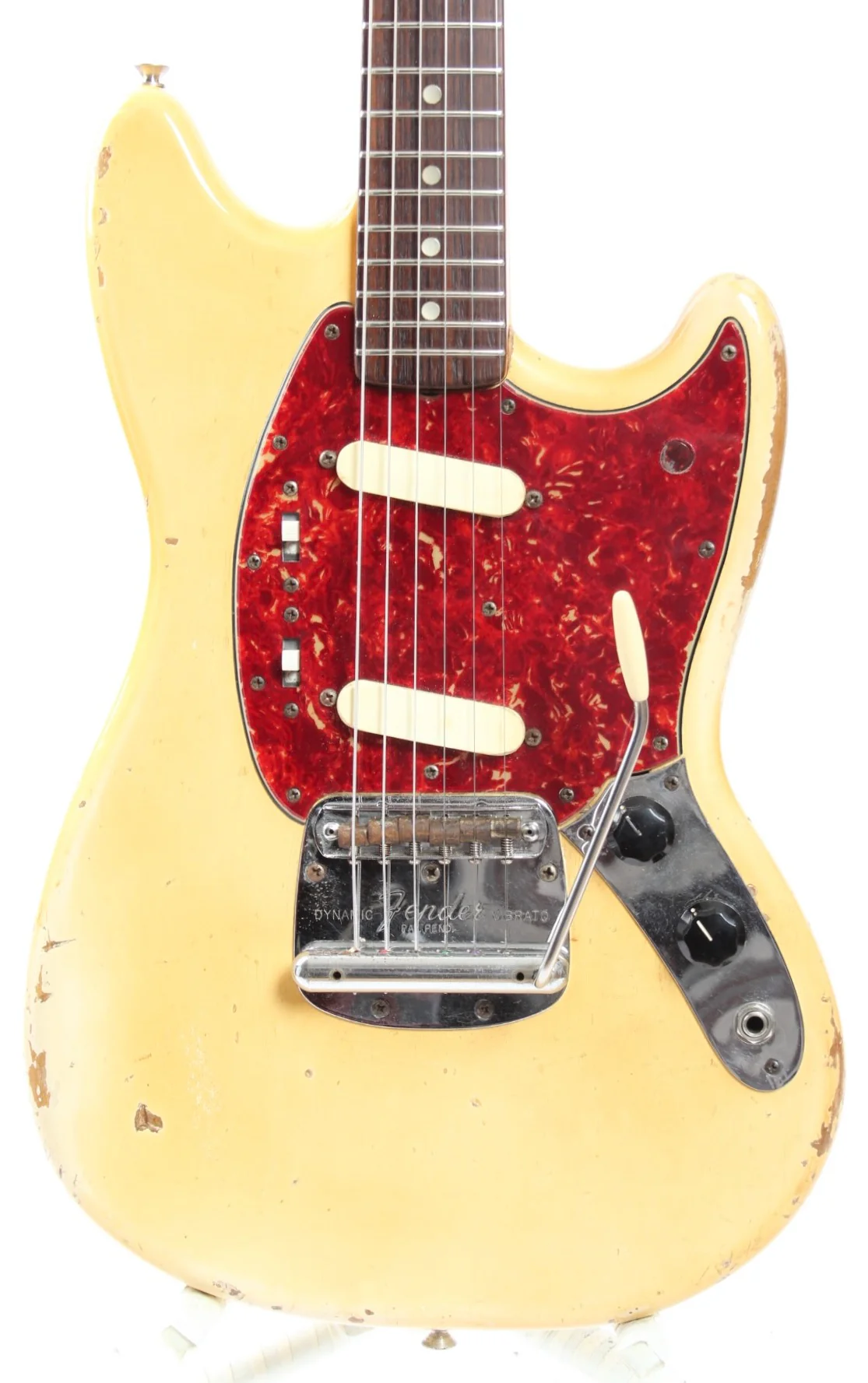 1965 1968 Fender Mustang white - Image 2