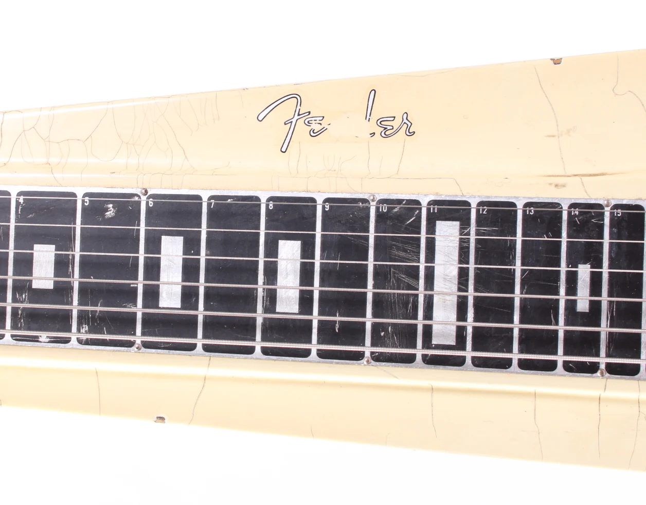 1965 Fender Champ Lap Steel olympic white - Image 3