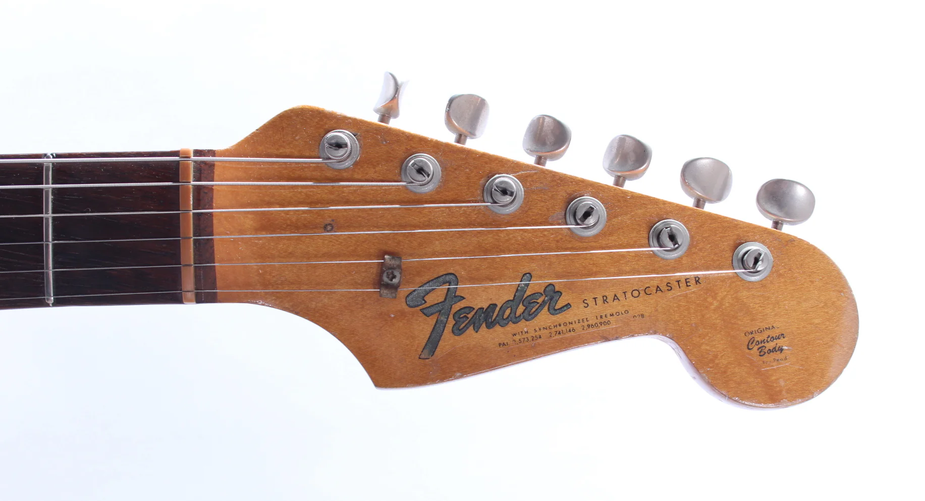 1965 Fender Stratocaster olympic white - Image 5