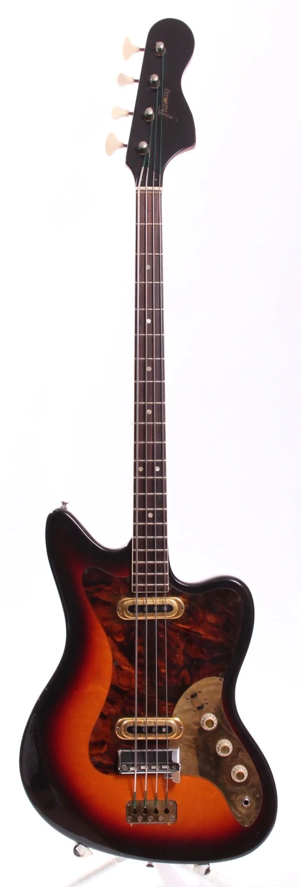 1965 Framus Strato De Luxe Star Bass sunburst