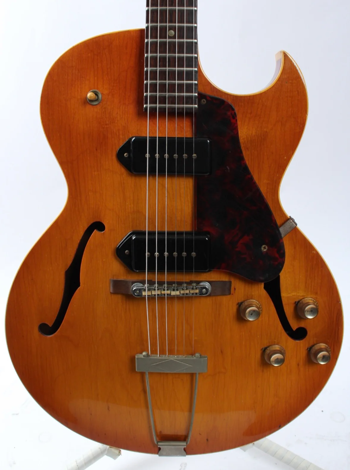 1965 Gibson ES-125 TCD wide nut cherry sunburst - Image 2