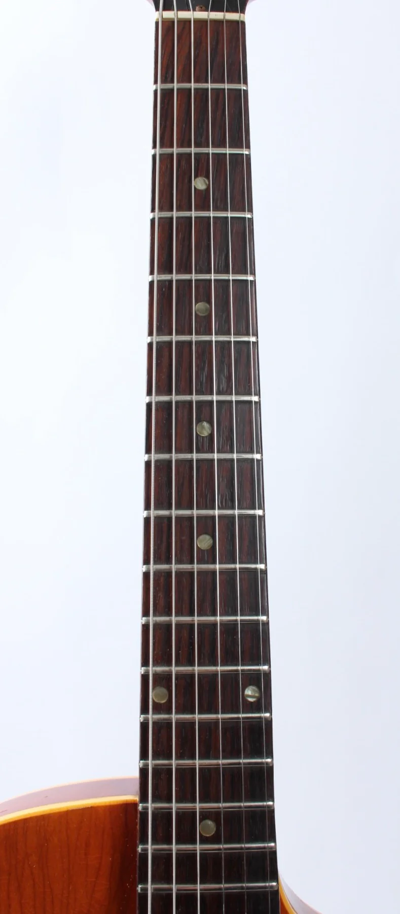 1965 Gibson ES-125 TCD wide nut cherry sunburst - Image 4