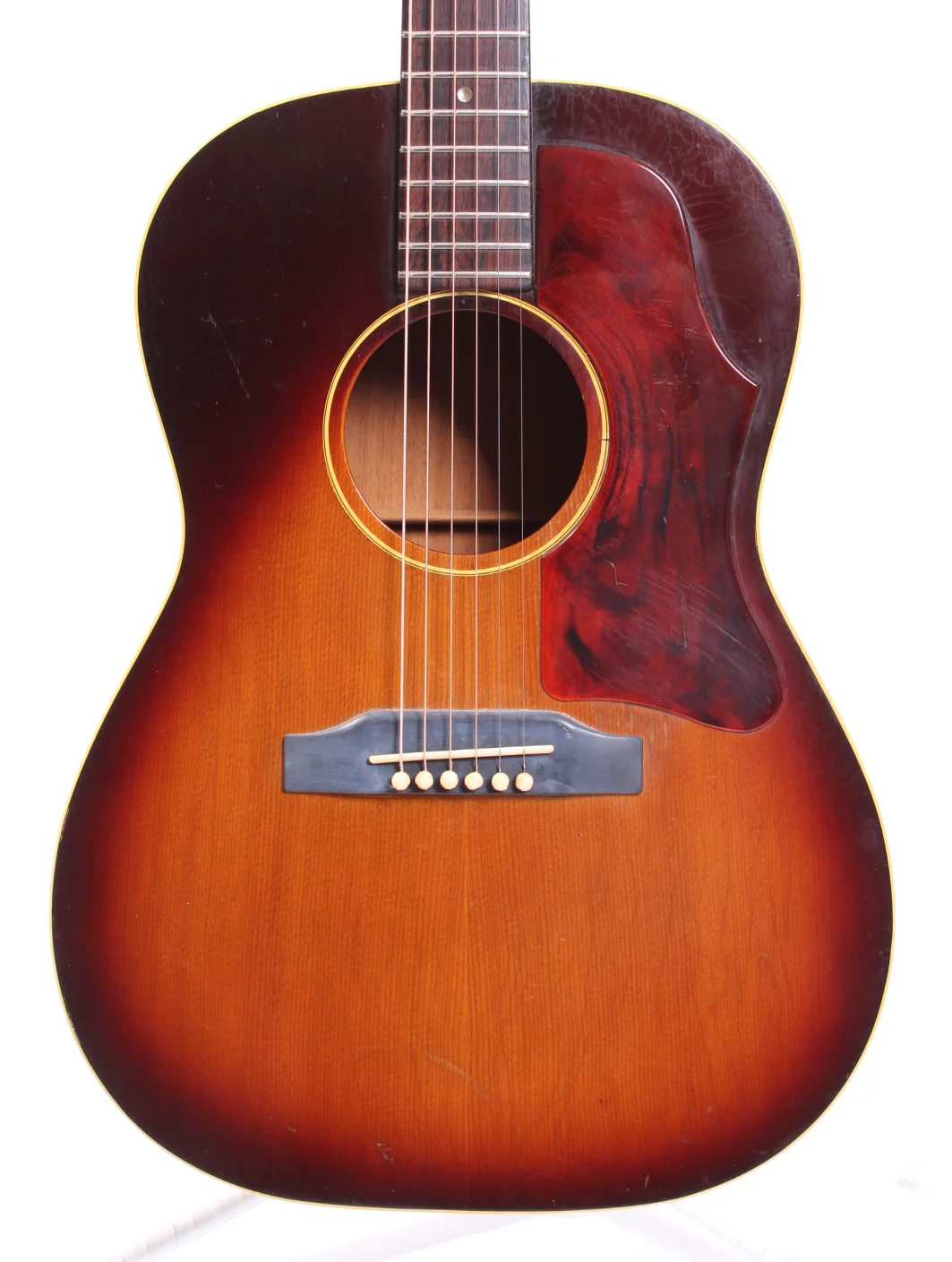 1965 Gibson LG-1 wide nut sunburst - Image 2