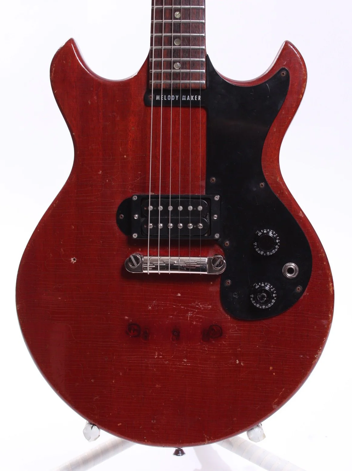 1965 Gibson Melody Maker cherry red - Image 2