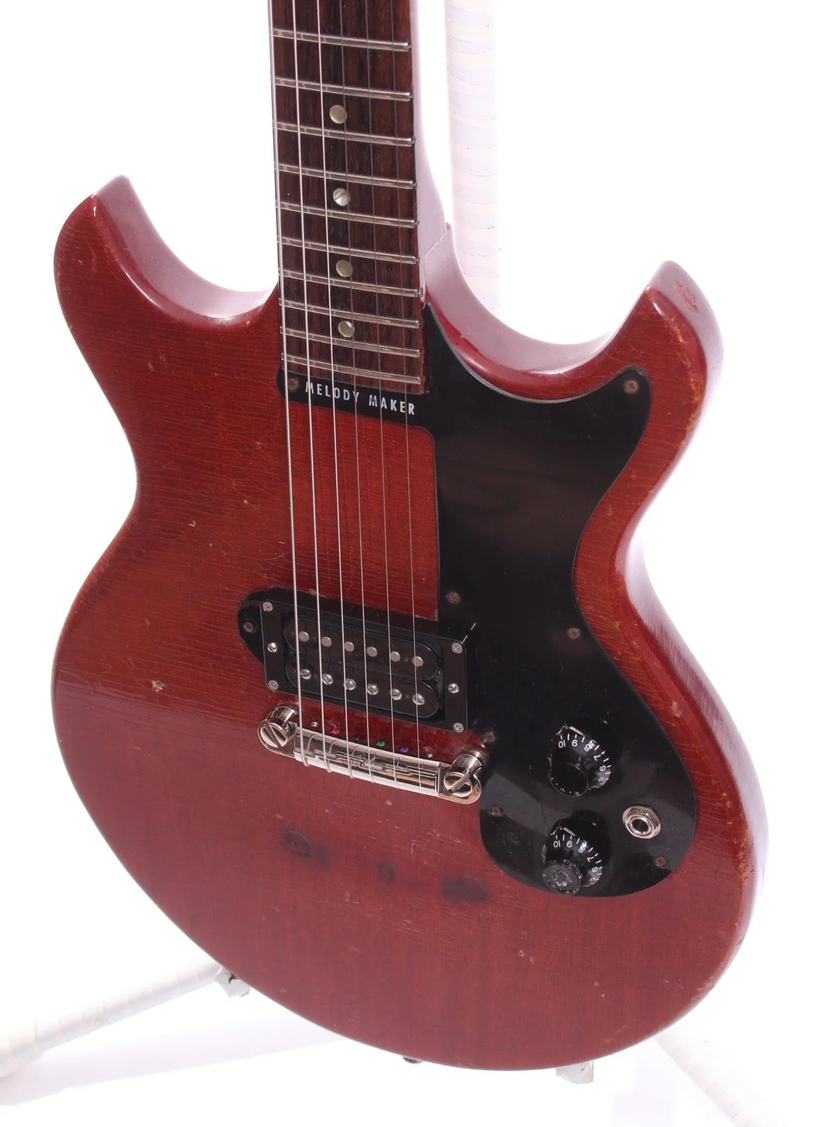 1965 Gibson Melody Maker cherry red - Image 3