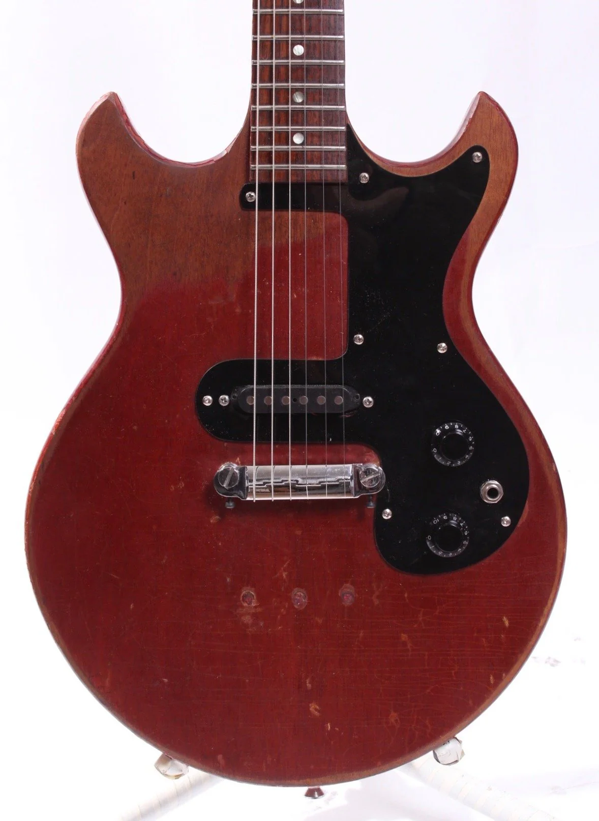 1965 Gibson Melody Maker cherry red - Image 2