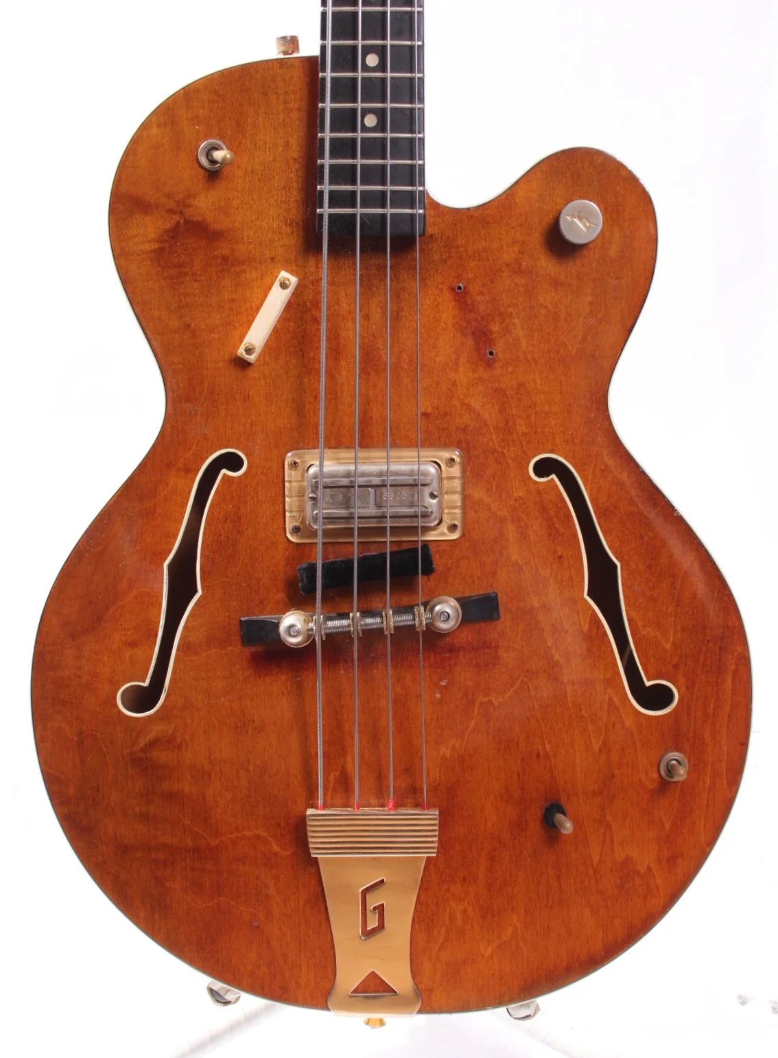 1967 Gretsch 6071 The Monkees Bass orange - Image 2