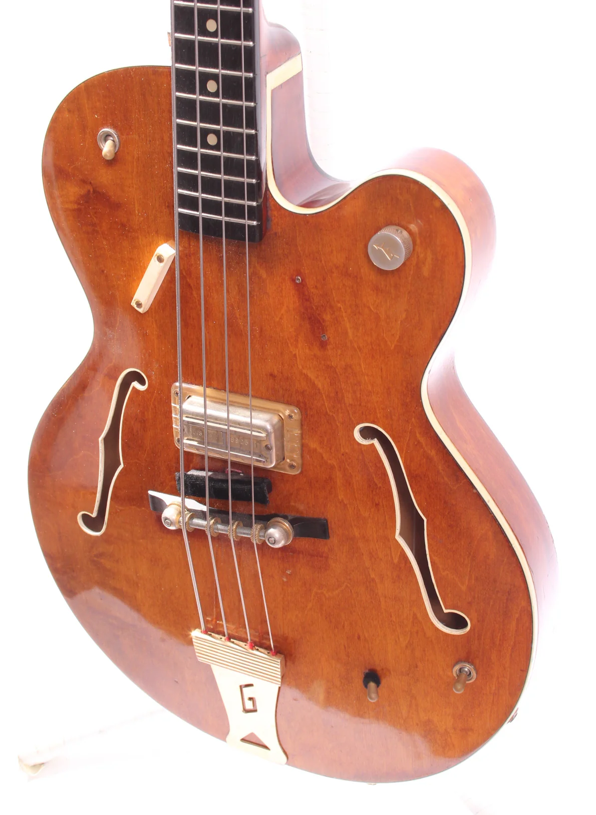 1967 Gretsch 6071 The Monkees Bass orange - Image 3