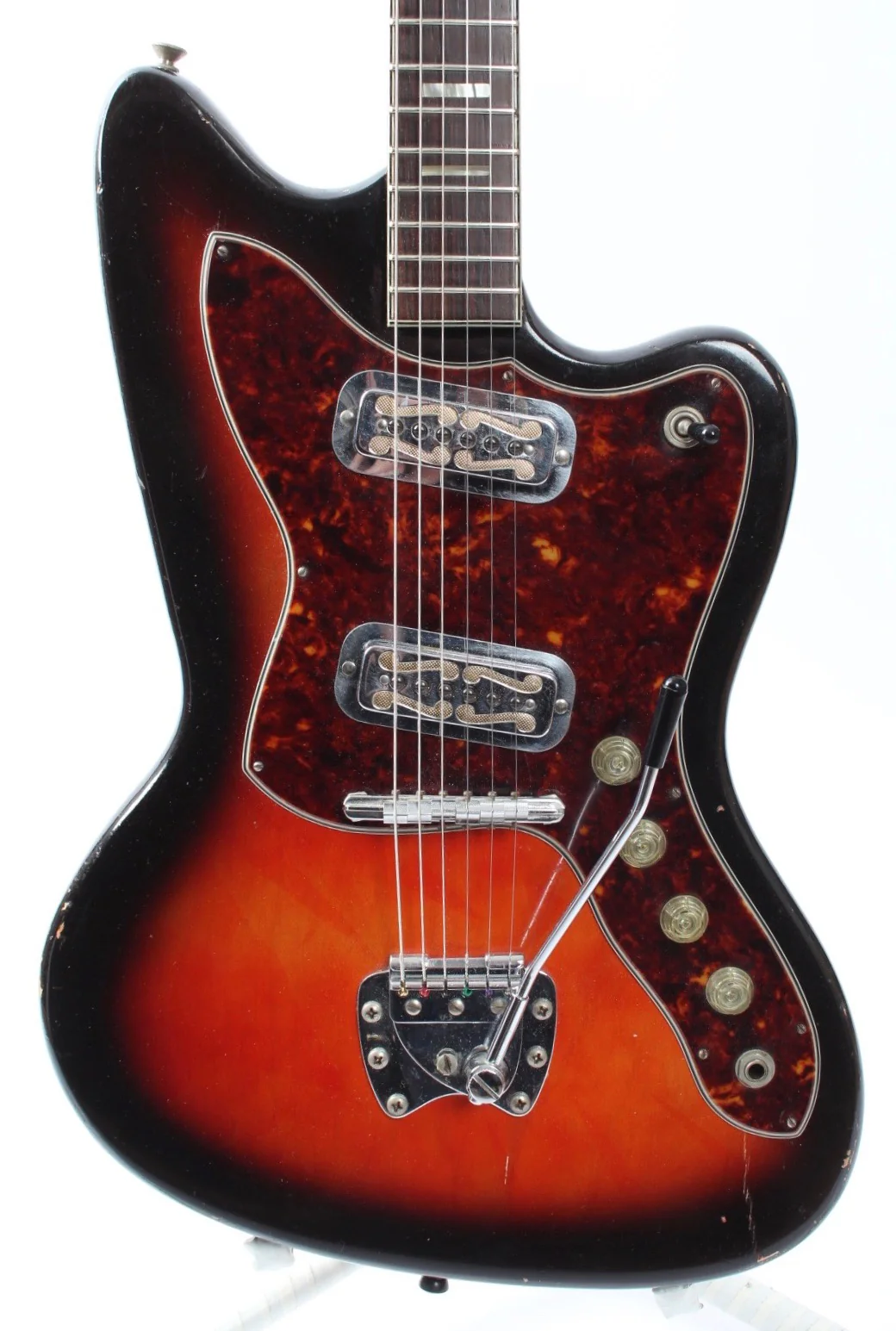 1965 Harmony Silhouette H19 shaded cherry red - Image 2