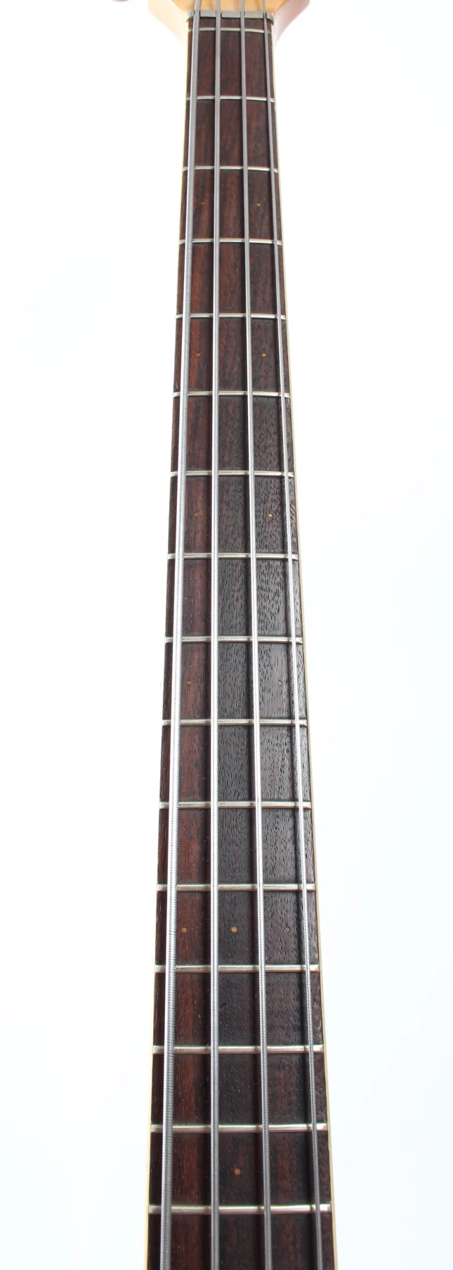 1965 Mosrite The Ventures Bass MK1 candy apple red - Image 4