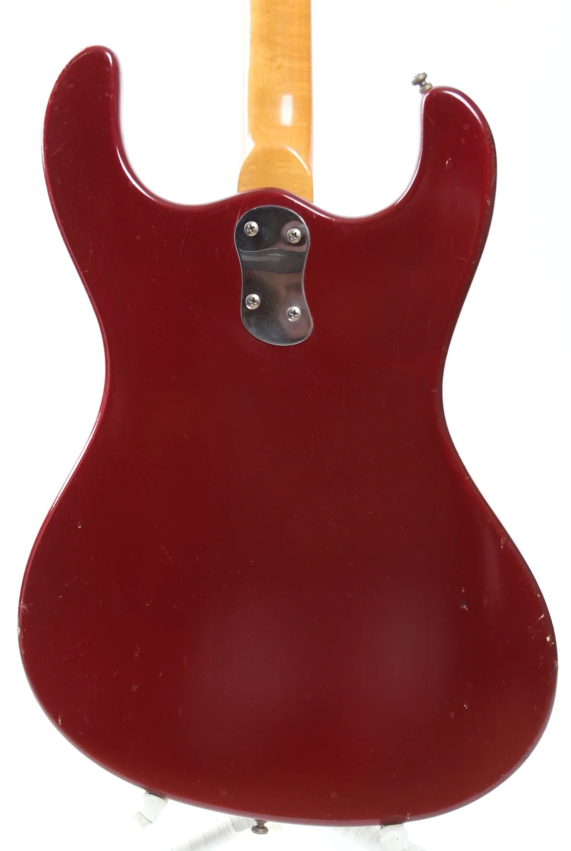 1965 Mosrite The Ventures Bass MK1 candy apple red - Image 7