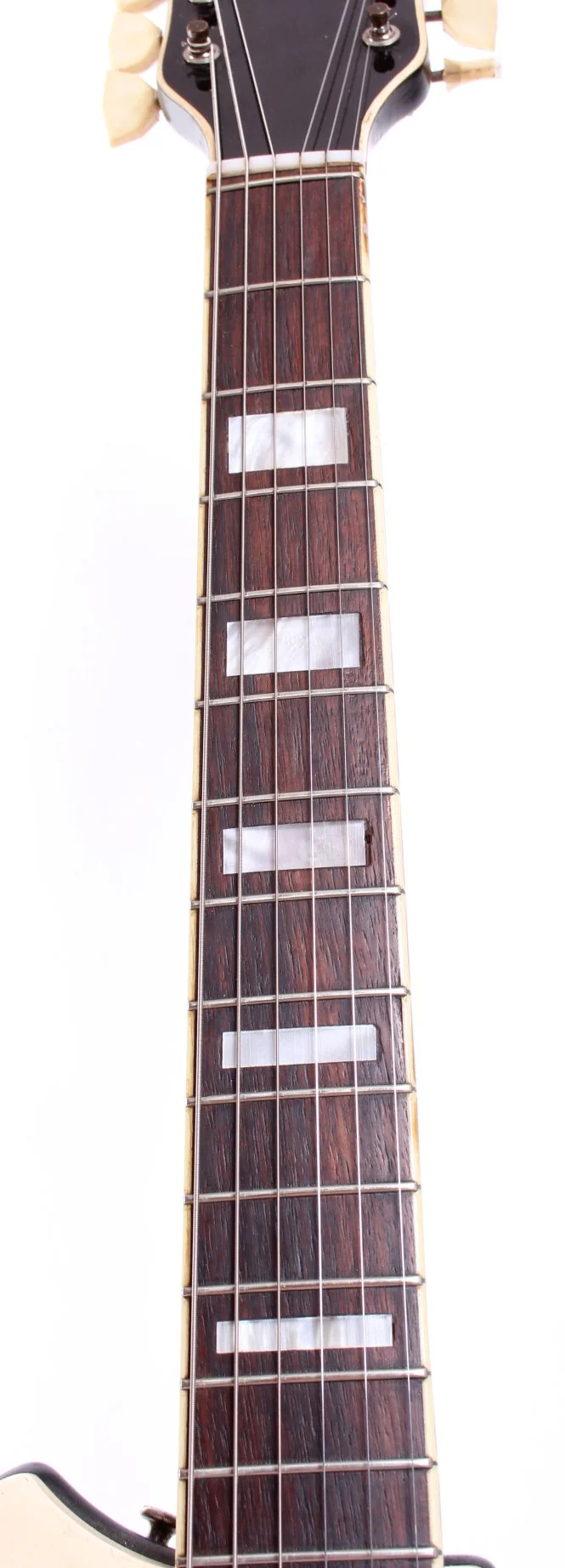 1965 Supro Dual Tone S424 Res-O-Glass white - Image 4