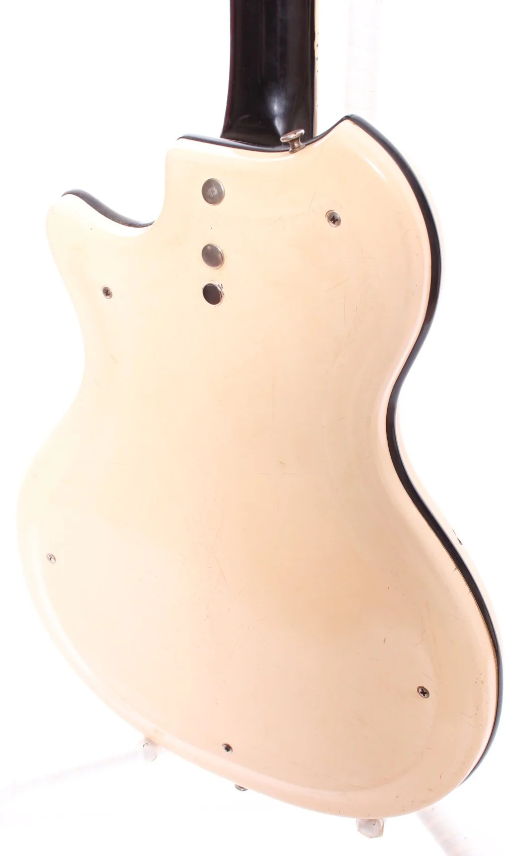 1965 Supro Dual Tone S424 Res-O-Glass white - Image 8