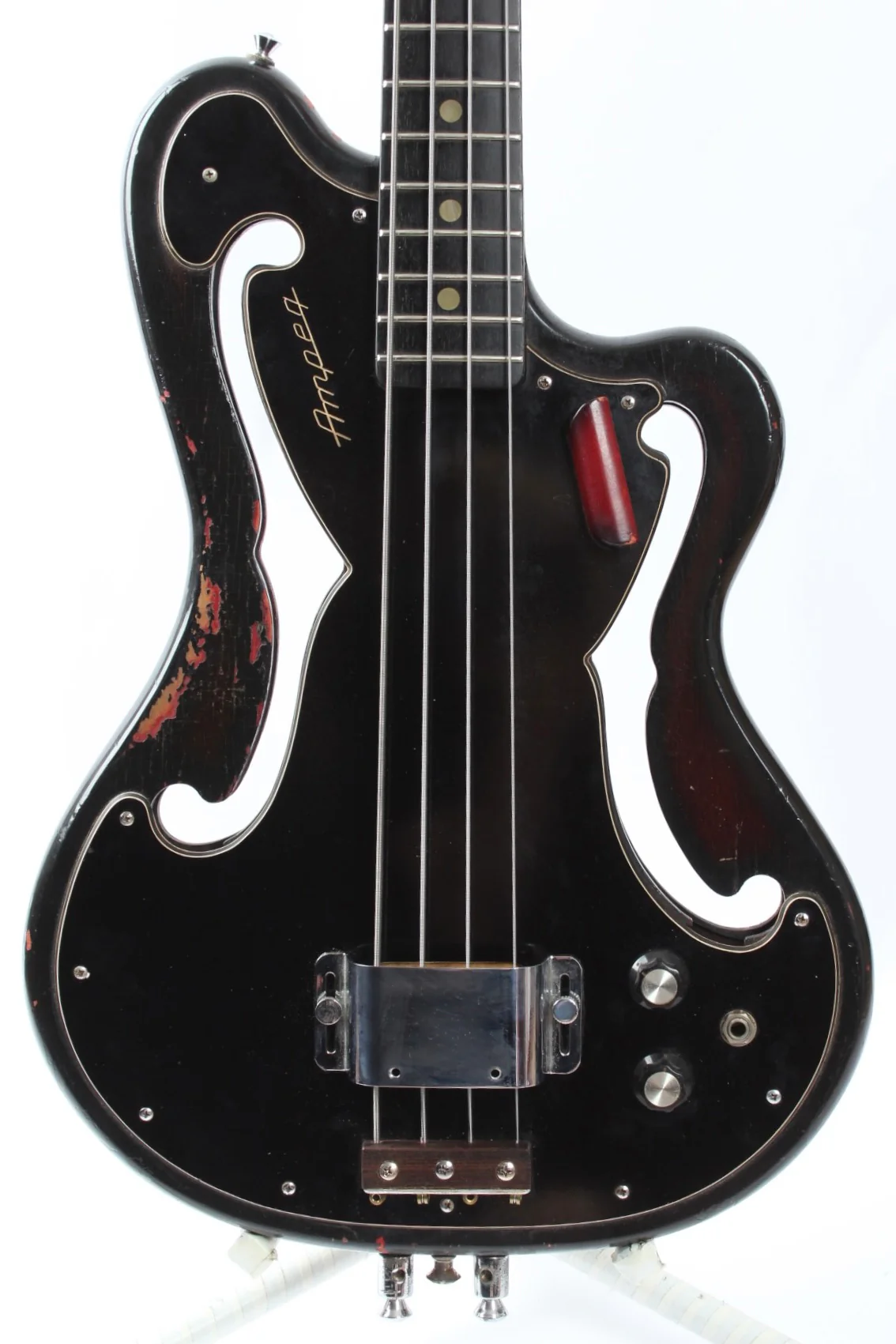 1966 Ampeg AEB-1 Bass sunburst - Image 2