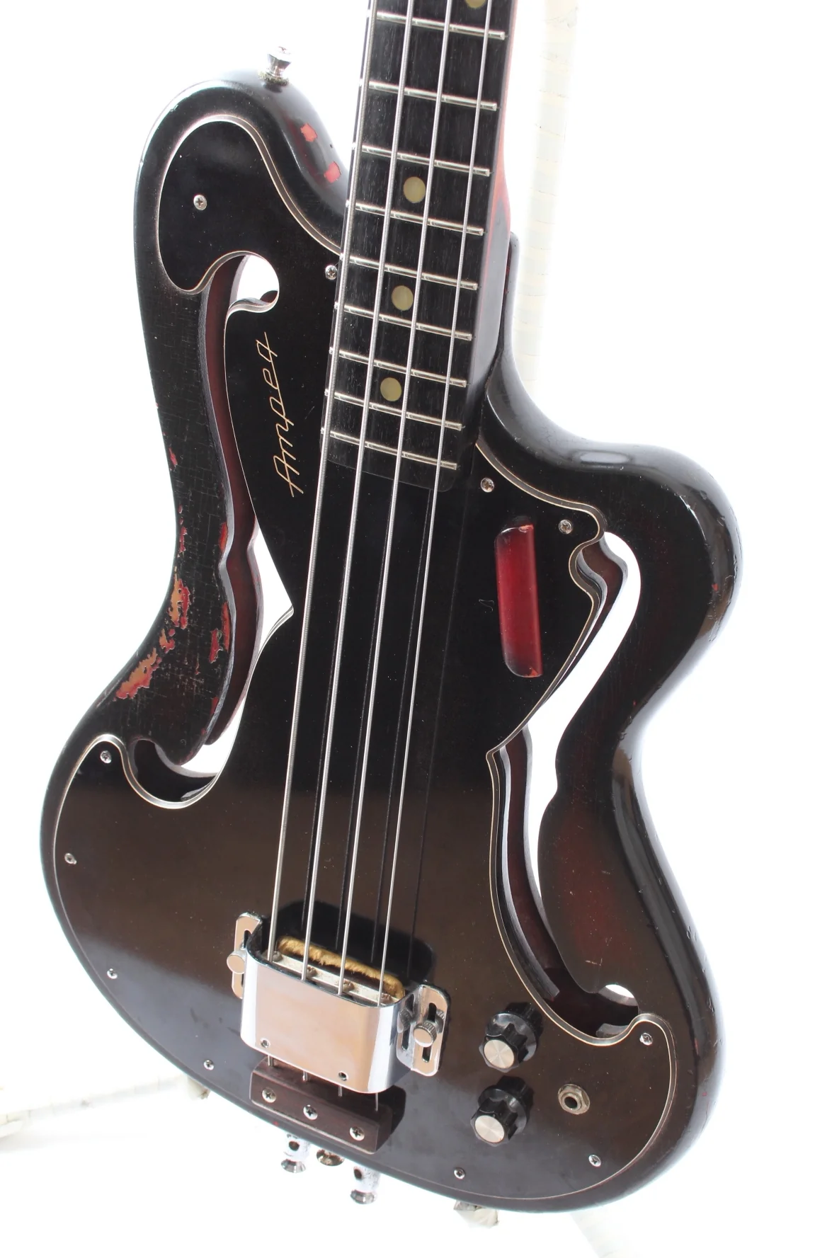 1966 Ampeg AEB-1 Bass sunburst - Image 3