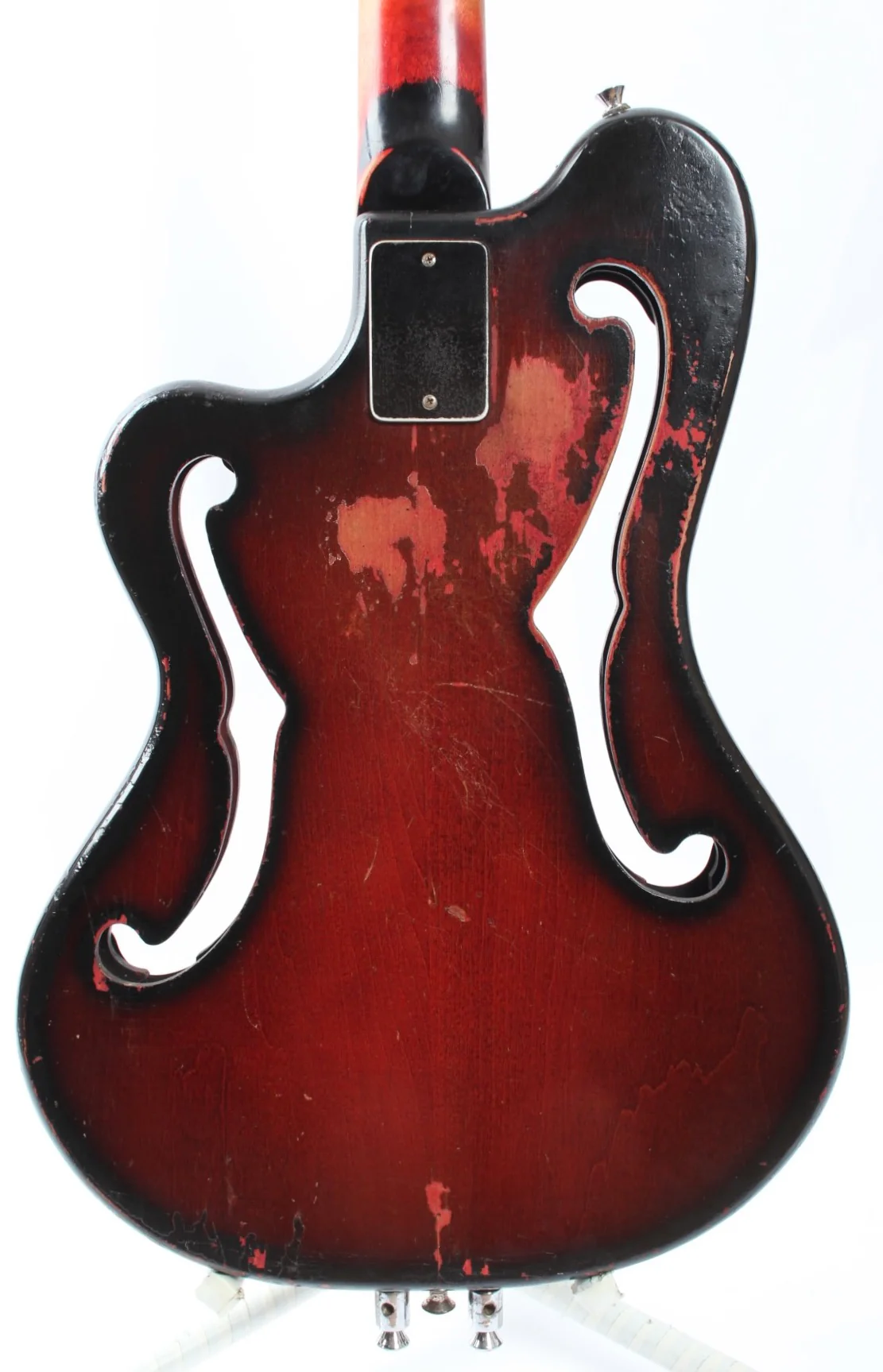 1966 Ampeg AEB-1 Bass sunburst - Image 7