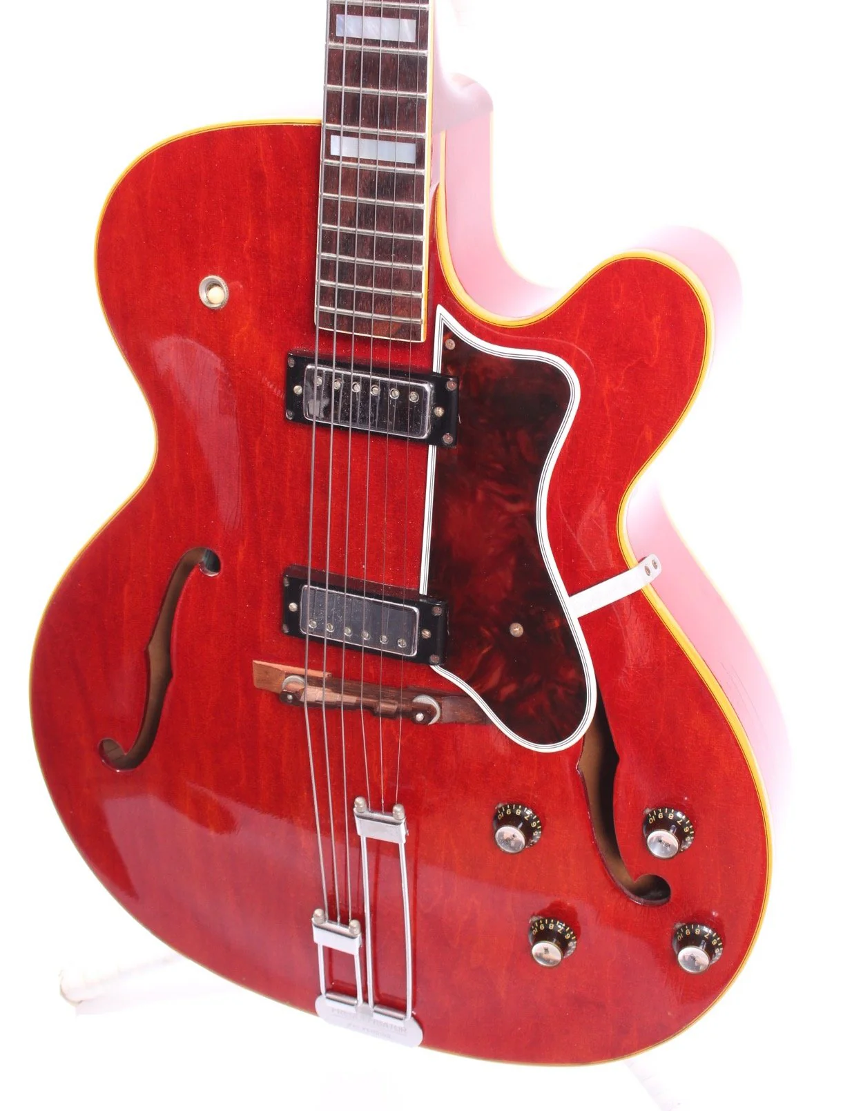1966 Epiphone Broadway E252 cherry red - Image 3