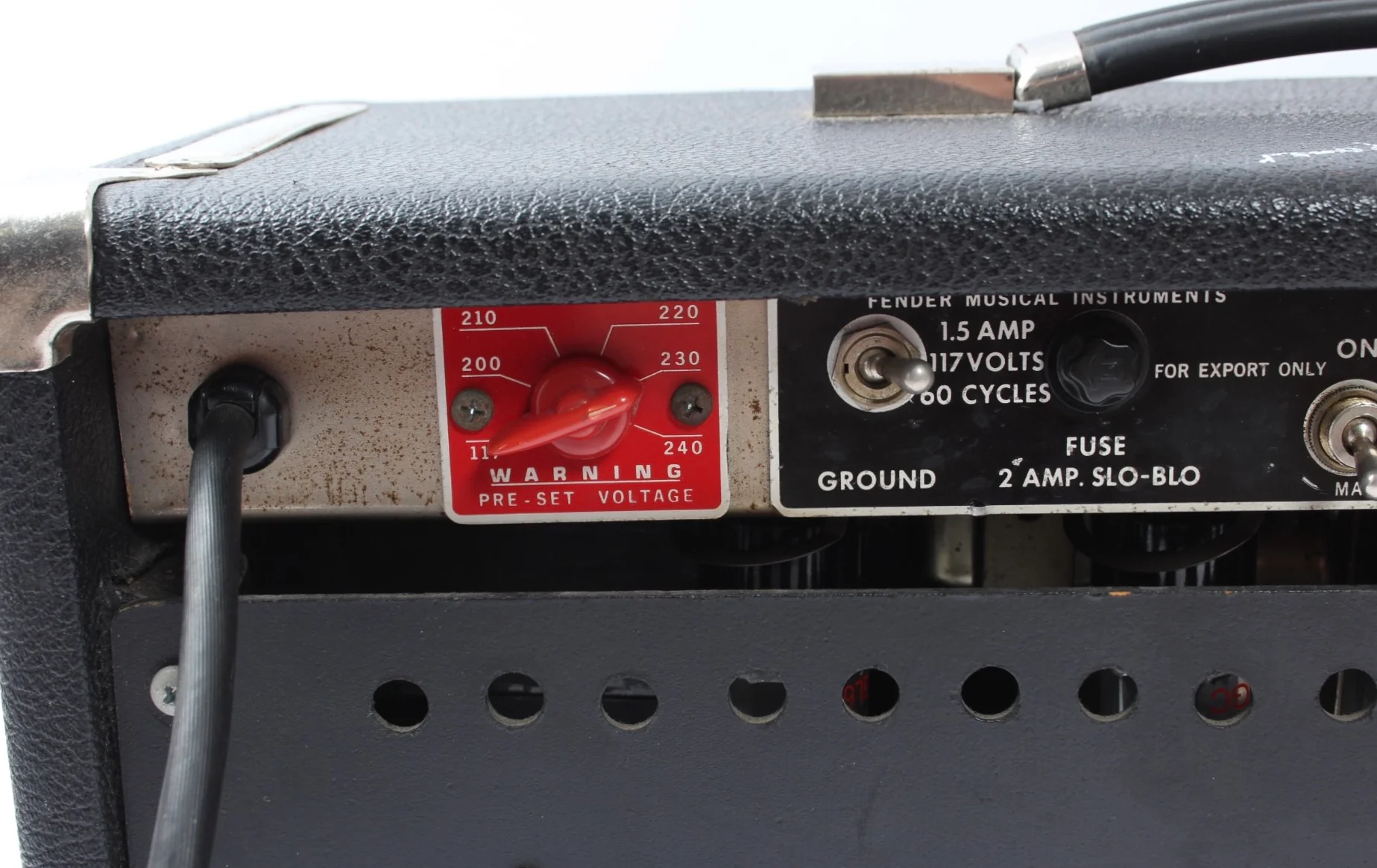 1966 Fender Bassman blackface - Image 6