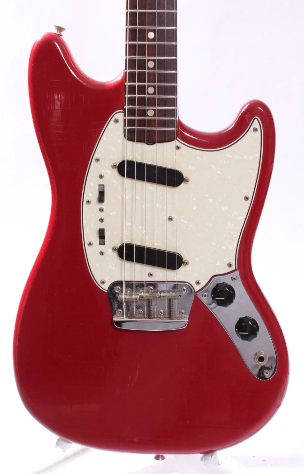 1966 Fender Duo-Sonic II red - Image 2
