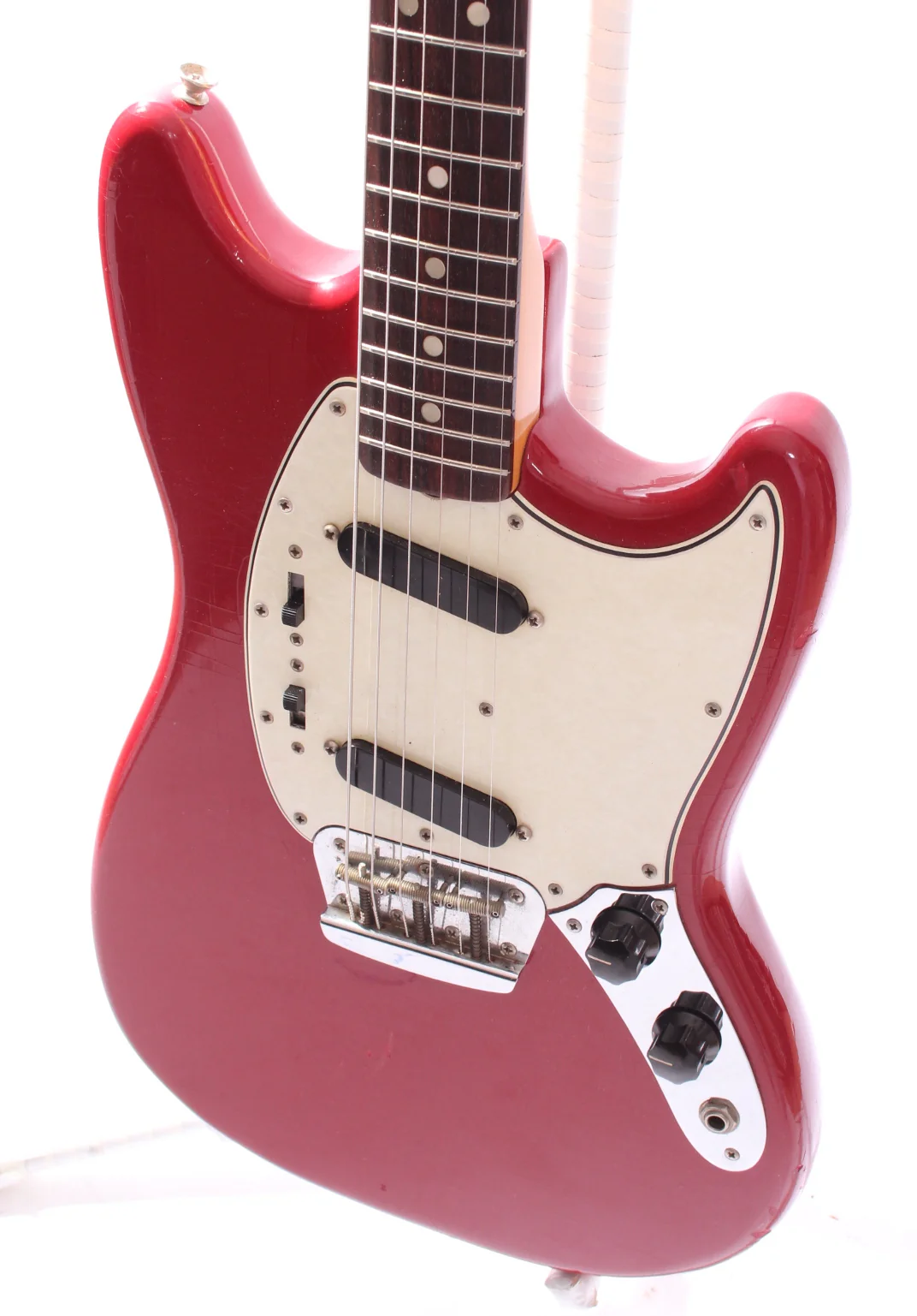 1966 Fender Duo-Sonic II red - Image 3